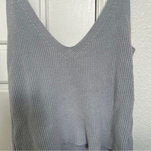 Sweater Tank knit material